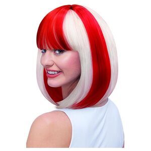 Smiffys Womens/Ladies Lola Wig / White/Red